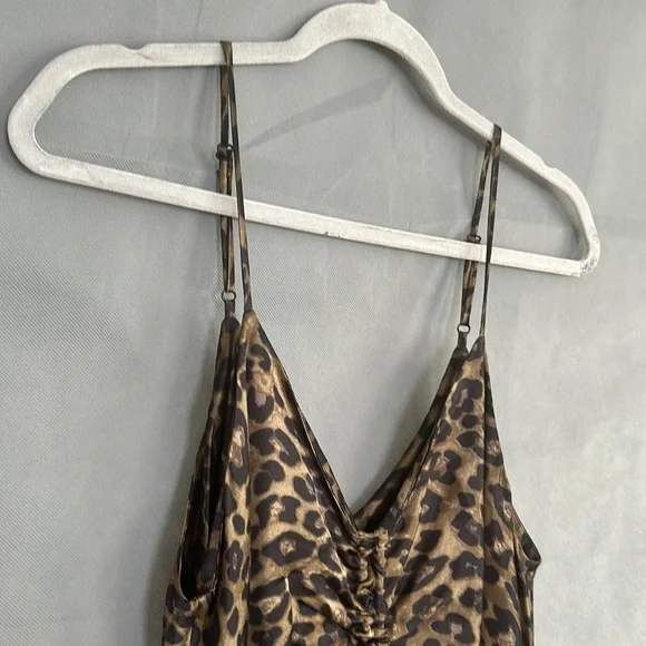 Zara Leopard Mini Dress - Picture 4 of 5